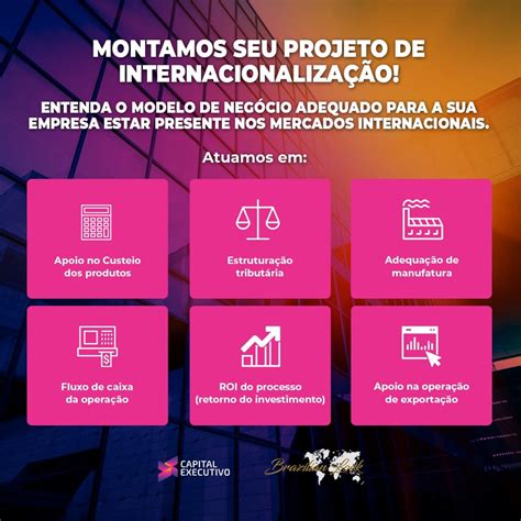 Construindo Um Plano De Negócios Para O Projeto De Internacionalização