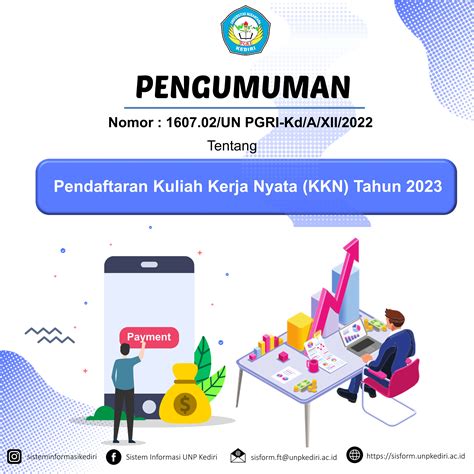 Pengumuman Pembayaran Kuliah Kerja Nyata Kkn Tahun 2023 Prodi