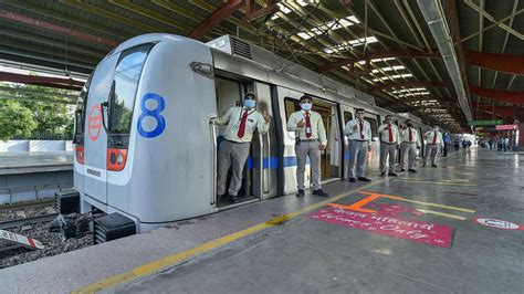 Delhi Metro S Blue Line Operations To Be Partiality Curtailed On Sunday