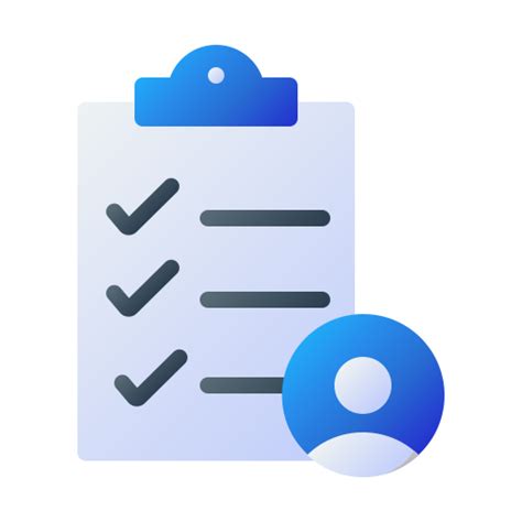 Registration Form Generic Flat Gradient Icon