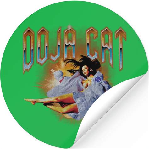 Doja Cat Sticker, Doja Cat Planet Her Space Vintage Stickers, Doja Cat ...