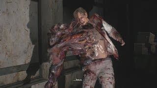 Resident Evil 2 Remake William Birkin BOSS Fight No 1 Hardcore