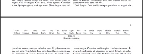 floats - Creating a table in two column style page - TeX - LaTeX Stack ...