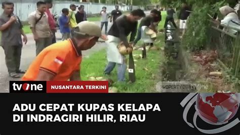 Melirik Keseruan Lomba Kupas Kelapa Di Indragiri Hilir Nusantara