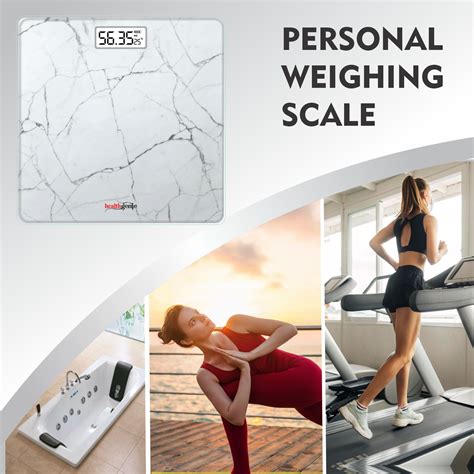 Buy Healthgenie Digital Weight Machine Thick Tempered Glass Lcd Display