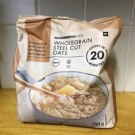 Woolworths Food Wholegrain Steel Cut Oats Review Abillion