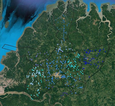 Mapa De Localiza O Das Propriedades Monitoradas Dos Munic Pios