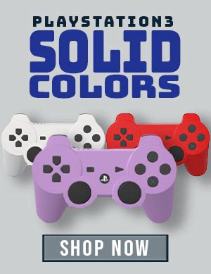 PlayStation 3 - Custom Controller - Solid Colors – Controller Chaos