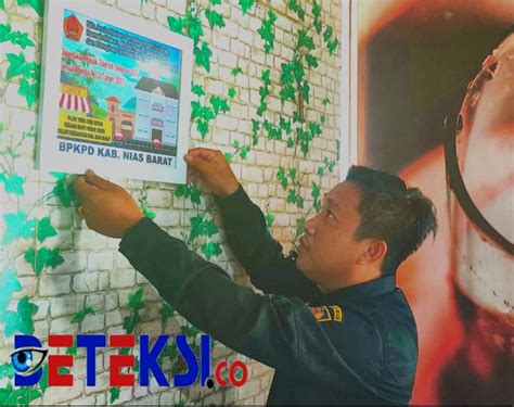 Kabid P2D Pasang Pemberitahuan Berlaku Pajak 10 Di Restoran Tokosa