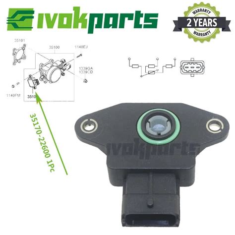 Tps Throttle Position Sensor For Hyundai Accent Tagaz Elantra Tucson Jm