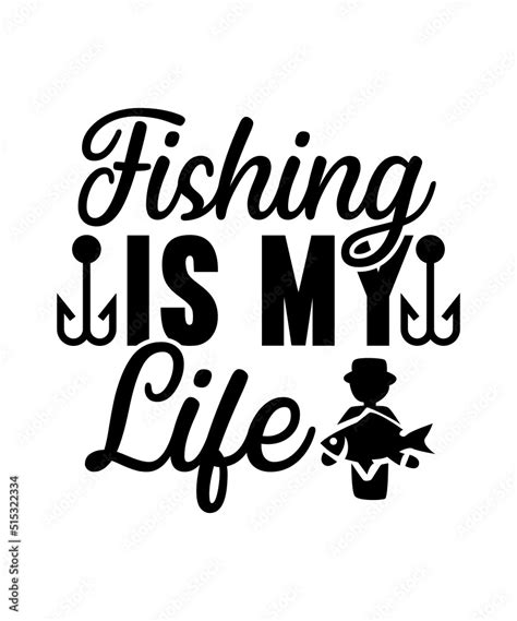 Fishing Bundle Svg Fishing Svg Fish Svg Fisherman Svg Fishing Pole