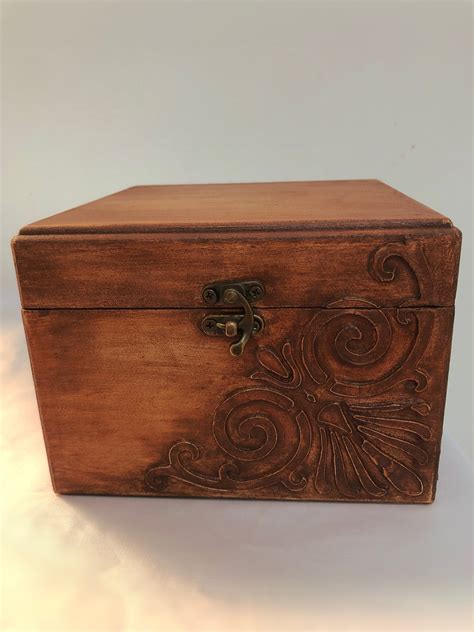 Handcrafted Wooden Jewelry Box