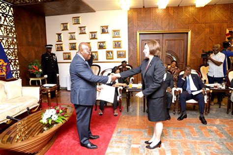 PRESIDENT AKUFO ADDO RECEIVES FIVE NEW ENVOYS Ministry Of Foreign