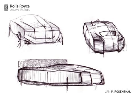 RCA Rolls-Royce project – Part 1 - Car Body Design