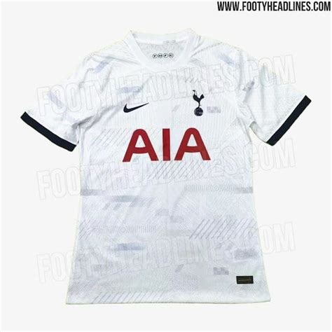 Tottenham Hotspur Home Kit 2023 24 Season Leaked Images