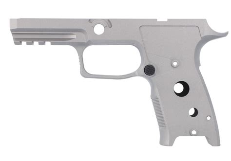 P320 Carry 9mm 40 357 Grip Module Titanium Cerakote