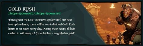 Gold Rush | The Sea of Thieves Wiki