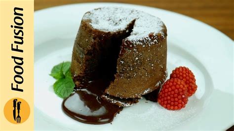 Molten Chocolate Lava Cake Recipe By Food Fusion Youtube