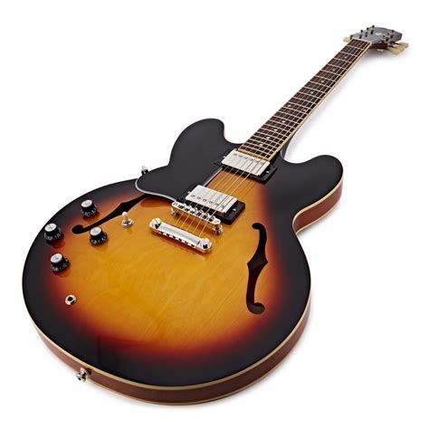 Epiphone Es 335 Left Handed Vintage Sunburst At Gear4music