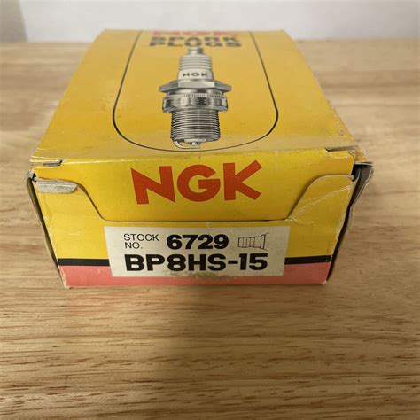 New Ngk Standard Spark Plugs Bp8hs 15 6729 Set Of 10 Get One Free