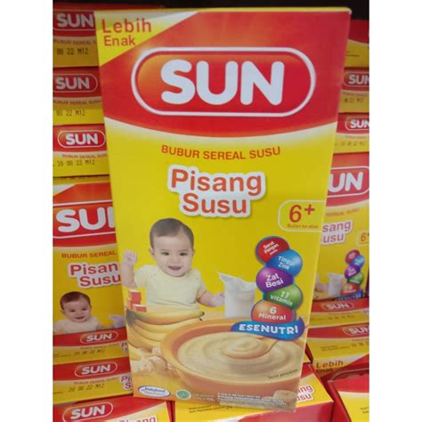 Jual Sun Pisang Susu 120 Gr Shopee Indonesia