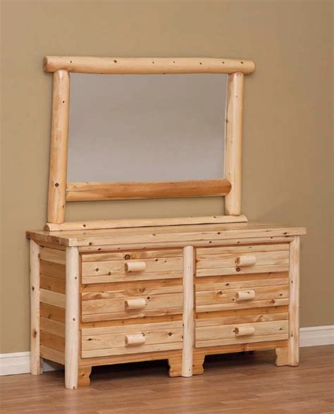 White Cedar Log Furniture for Log Cabin Décor