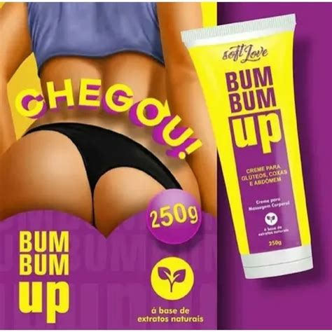 Bumbum Up Creme Hidratante Empina Para Gl Teos Coxa Abd Men Em Promo O