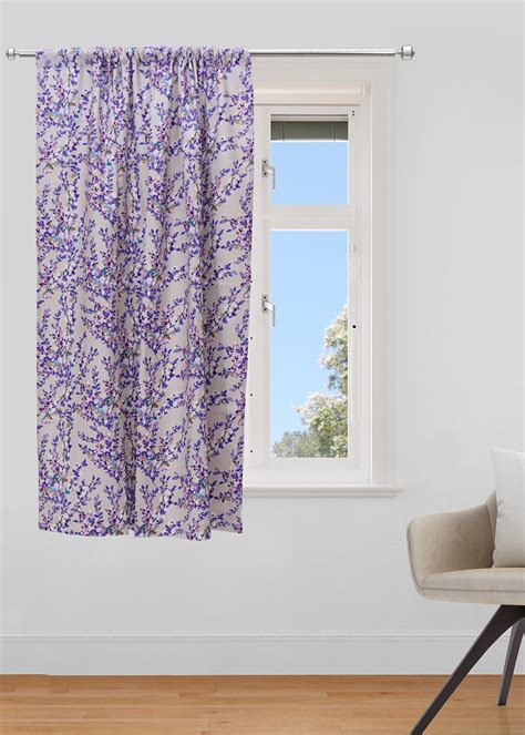 Get Abstract Floral Printed Window Curtain At 1599 LBB Shop