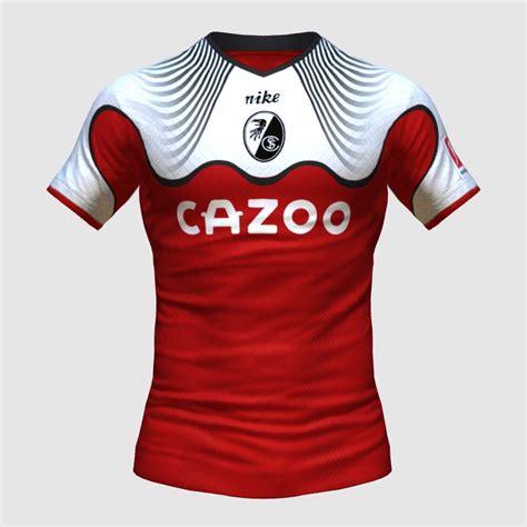 Freiburg Home Stevezz Template FIFA 23 Kit Creator Showcase