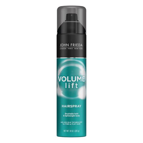 John Frieda Volume Lift Hairspray Safe For Treated Hair Volumizing