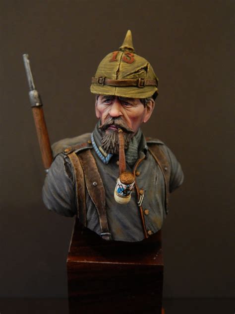 Bavarian Infantry - WW1 1915 by Carsten Abel · Putty&Paint