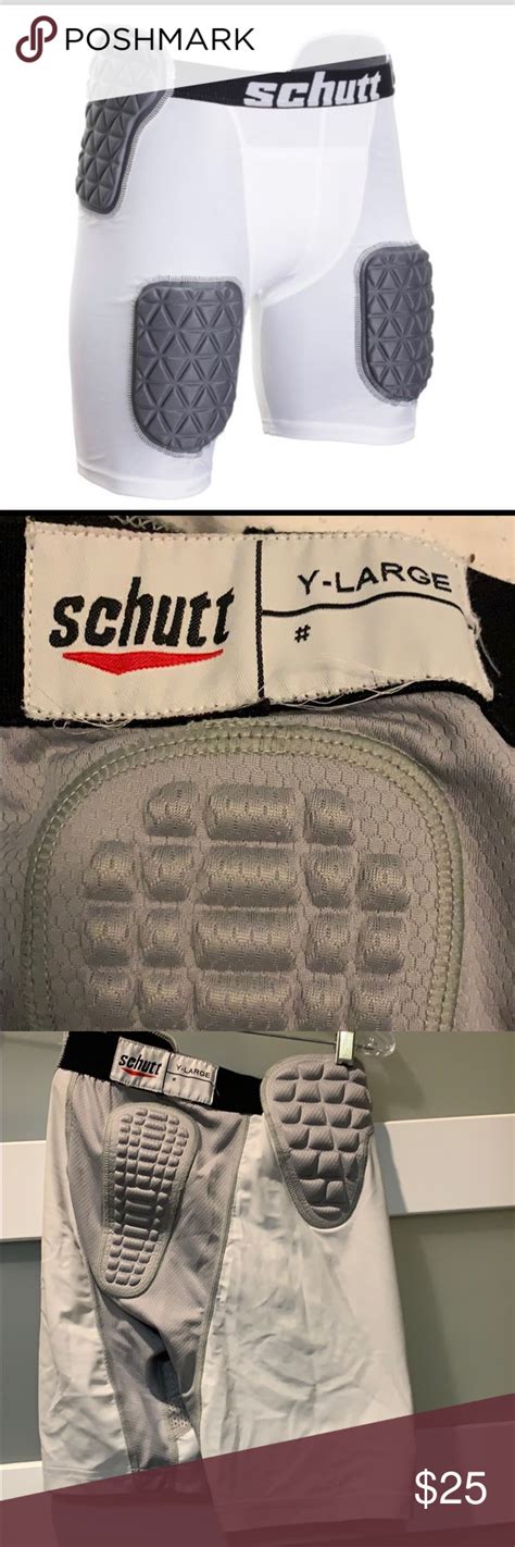 Schutt Compression Football Pants Youth Large Integrated Thigh Hip