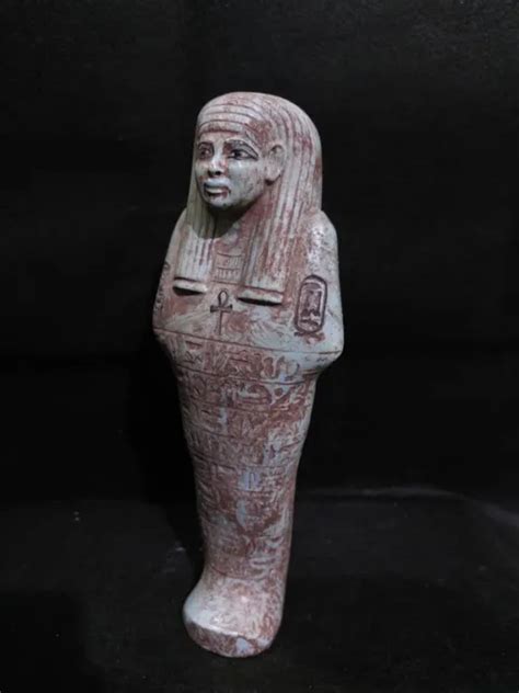 RARE ANCIENT EGYPTIAN Antiques Statue Of Ushabti Shabti The Servant