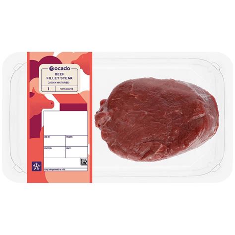 Ocado 1 Beef Fillet Steak Typically 200g Zoom