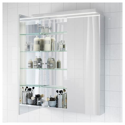 Ikea Godmorgon Mirror Cabinet With 2 Doors Bathroom Mirror Cabinet Mirror Cabinets Mirror