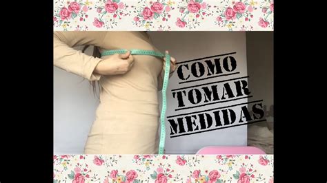 Como Tomar Medidaspecho Cintura Y Cadera Youtube