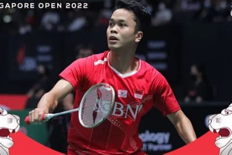 Jadwal Terbaru Singapore Open Babak Perempat Final Jumat Juli