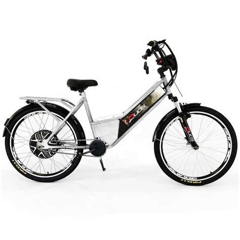 Bicicleta El Trica Duos Confort W Lithium Prata Duos Bike