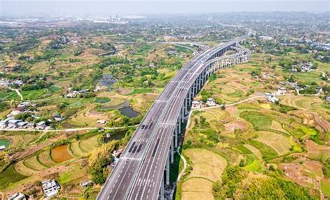 渝遂高速复线，13日10时通车！铜梁↔北碚驾车缩短15分钟 重庆日报