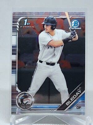 Bowman Draft Chrome Prospect Jj Bleday St Rookie Rc Bdc