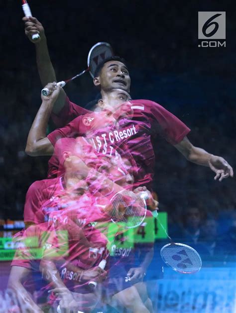 Foto Kalah Dari Kento Momota Tommy Sugiarto Tersingkir Foto