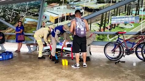 Menino De Anos Fica Ferido Ao Cair De Bicicleta Na Avenida Brasil