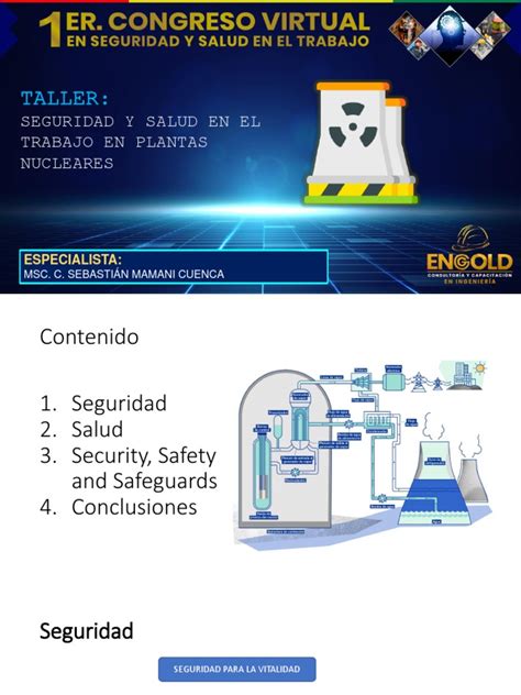 Taller 5 Seguridad Y Salud En El Trabajo En Plantas Nucleares Pdf Desintegración Radioactiva