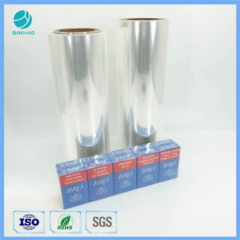 Wrapping Film For Tobacco Package Pvc Naked Pack Film Cellophane Roll