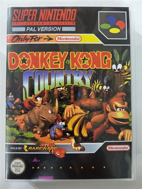 Donkey Kong Country SCN SNES Reprokotelo Pelimies