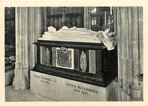 TOMB OF KING EDWARD VII AND QUEEN ALEXANDRIA - TuckDB Ephemera