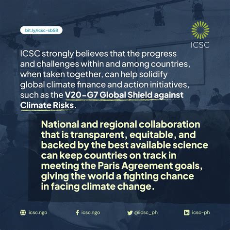 Icsc On Twitter Icsc Attended The Sb Climate Talks In Bonn