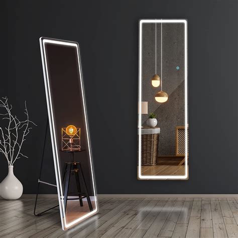 Amazon Gome Led Full Length Lighted Mirror X Large Body