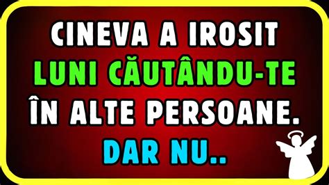 Mesaj de la îngeri Către Tine Cineva a irosit luni încercând să te