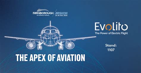 Evolito At The Farnborough International Airshow 2024 Evolito News